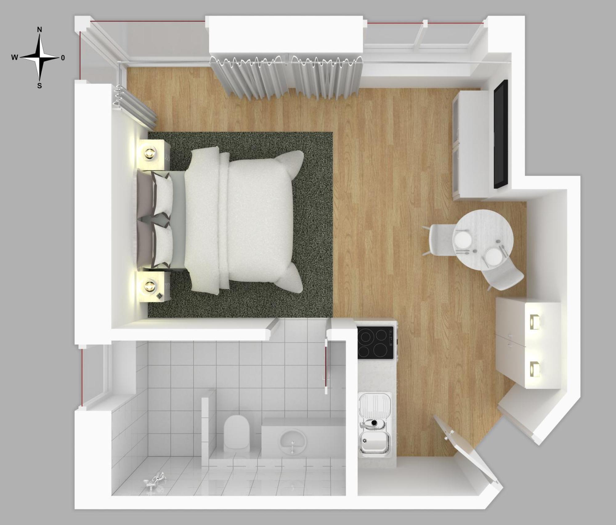 Moderne Neue Apartments Zum Wohlfuehlen Im Boardinghouse Bed & Butter Hasbergen Eksteriør bilde