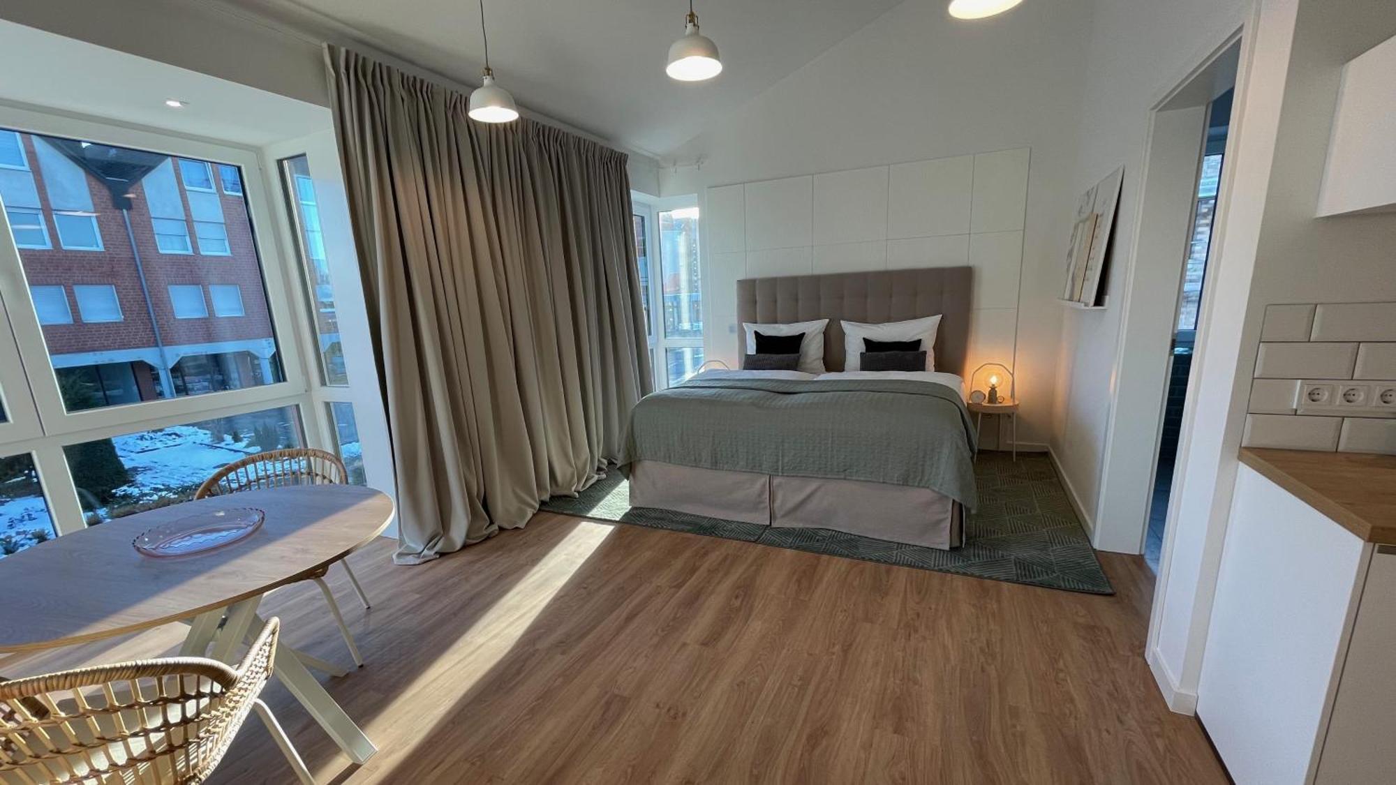 Moderne Neue Apartments Zum Wohlfuehlen Im Boardinghouse Bed & Butter Hasbergen Eksteriør bilde